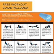 Load image into Gallery viewer, Maximo Fitness Fascia Roller for Spine and Back, Legs, Arms -Medium Hard Massage
