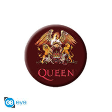 Load image into Gallery viewer, QUEEN - BUTTON  BADGES/ BADGES Pack - Mix. COLLECTABLES. MUSIC MANIA
