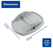 Load image into Gallery viewer, 4 Grey Pro-Paw+ Caravan Jack Pad Stable Level Support | Caravan Corner Steadies
