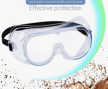 Load image into Gallery viewer, BOX of 15 Laif.Works Clear Protective Safety Goggles Glasses Anti-fog Work PPE
