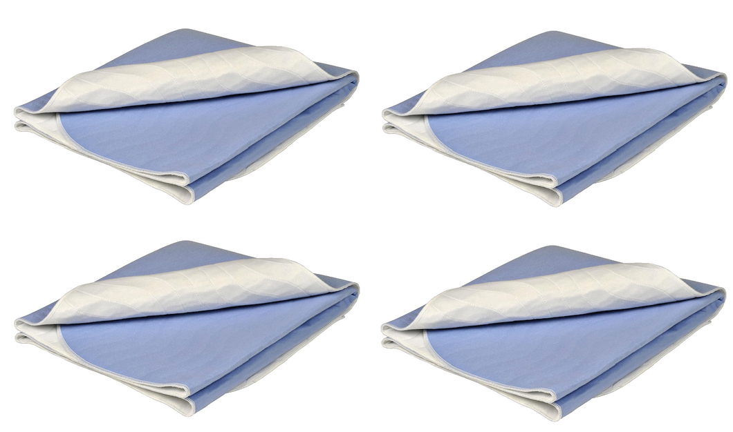 4 x Abri Soft 75 x 85cm 2000ml Absorbency Washable Incontinence Bed Pads OEKOTEX