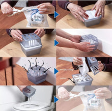 Load image into Gallery viewer, Moisture Absorber with 2 Refill Bags, 1200g Compact Dehumidifier for Home Office
