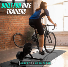 Load image into Gallery viewer, Exercise Bike Mat Stationary Bike Mat Indoor Bike Mat Peloton Mat, Sweat Proof

