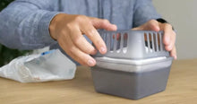 Load image into Gallery viewer, Moisture Absorber with 2 Refill Bags, 1200g Compact Dehumidifier for Home Office
