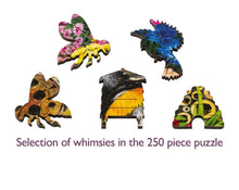 Load image into Gallery viewer, Wentworth Wooden Puzzle Bee &amp; Bee - 250 pieces
