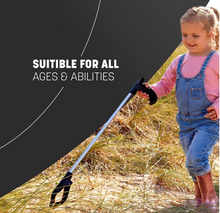 Load image into Gallery viewer, 2 Pack Litter Picker Long Reach Handle Metal +Plastic Litter Picker Good Quality
