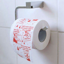 Load image into Gallery viewer, 2 x Crap Christmas Jokes Loo Funny Toilet Roll Novelty Fun Xmas Stocking Filler
