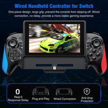 Load image into Gallery viewer, HASACOOL Controller for Switch 2, Plug-and-Play One-Piece Replacement for Pro Controller with Hall Effect Joysticks, 4-Level Vibration, Motion Control Red and Blue
