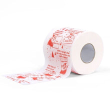 Load image into Gallery viewer, 2 x Crap Christmas Jokes Loo Funny Toilet Roll Novelty Fun Xmas Stocking Filler
