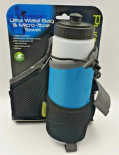 Load image into Gallery viewer, Waist Bag With Drinks Bottle &amp; Micro Fibre Towel 650ml Outdoor Sports Gym Bike
