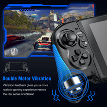 Load image into Gallery viewer, HASACOOL Controller for Switch 2, Plug-and-Play One-Piece Replacement for Pro Controller with Hall Effect Joysticks, 4-Level Vibration, Motion Control Red and Blue
