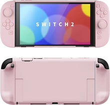 Load image into Gallery viewer, PlayVital Solid Colour Series Protective Case for Nintendo Switch 2 Pink
