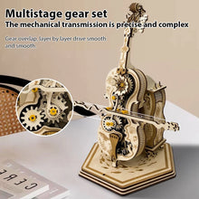 Load image into Gallery viewer, Music Box For Adult To Build Cello Music Box Kit 3D Wooden Puzzles DIY Assembly
