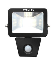 Load image into Gallery viewer, 2 x Stanley. branded. Outdoor. LED flood light.PIR Slimline. 10 watt
