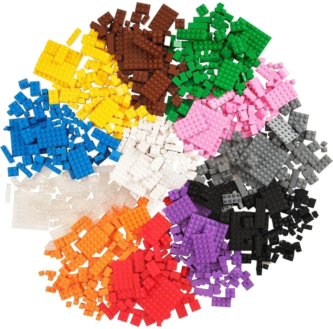 Strictly Briks Toy Building Block, 12 Vibrant Colors, 1008 Pieces, Classic Brick