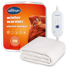 Load image into Gallery viewer, Silentnight Winter Warmer Electric Heated Blanket Under Blanket Fast Heat Up KING
