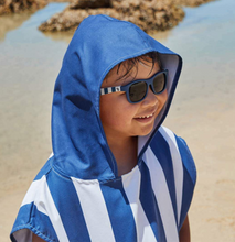 Load image into Gallery viewer, Kids Poncho with Hood Towling Super Absorbent Quick Dry Beach Swim Age 6 - 11 Yr
