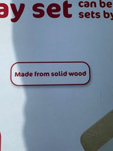Load image into Gallery viewer, Playtive solid wood indoor slide 1 year old upwards dexterity fine motor skills
