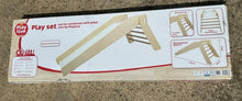 Load image into Gallery viewer, Playtive solid wood indoor slide 1 year old upwards dexterity fine motor skills
