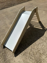 Load image into Gallery viewer, Playtive solid wood indoor slide 1 year old upwards dexterity fine motor skills

