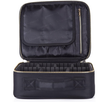 Load image into Gallery viewer, Makeup Bag Portable Professional Makeup Artist Bag Makeup Train Case Makeup Small

