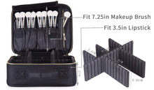 Load image into Gallery viewer, Makeup Bag Portable Professional Makeup Artist Bag Makeup Train Case Makeup Small
