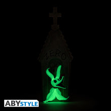 Load image into Gallery viewer, NIGHTMARE BEFORE CHRISTMAS GLOW IN THE DARK ZERO HOUSE MONEY BOX PIGGY BANK
