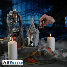 Load image into Gallery viewer, NIGHTMARE BEFORE CHRISTMAS GLOW IN THE DARK ZERO HOUSE MONEY BOX PIGGY BANK
