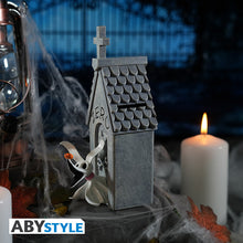 Load image into Gallery viewer, NIGHTMARE BEFORE CHRISTMAS GLOW IN THE DARK ZERO HOUSE MONEY BOX PIGGY BANK
