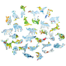 Load image into Gallery viewer, Unidragon Kids World Map 100pcs jigsaw puzzle wooden and boxed
