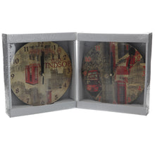 Load image into Gallery viewer, 2 x 8&#39;&#39; Royal Windsor and City of London Clocks. Collectables
