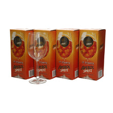 Load image into Gallery viewer, 4 x Aperol Spritz Cocktail New Design Blue Writing Motif
