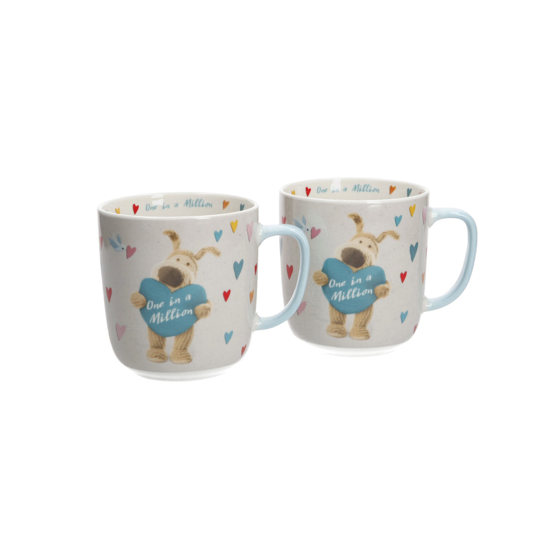Boofie mugs : One in a million (2 PACK)