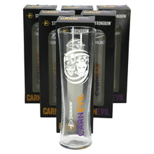 Load image into Gallery viewer, 6 x New Collectable Strongbow CARNEVIL/ Halloween Pint Glass WHITE FACE CIDER
