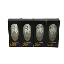 Load image into Gallery viewer, 4 x New Collectable Strongbow CARNEVIL/ Halloween Stemmed Pint Glass
