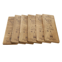Load image into Gallery viewer, 6 x CORONA wooden serving boards. Home Bar Pub Man Cave Shed
