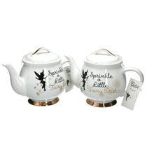 Load image into Gallery viewer, 2 x Disney Tinkerbell Porcelain Teapot
