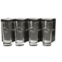 Load image into Gallery viewer, 4 x JD Highball glasses. Mancave. collectables. Jack Daniels.
