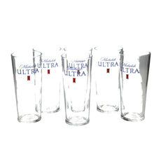 Load image into Gallery viewer, 6 x Michelob Ultra One Pint 20oz Glasses Superior Light Beer Glass Box
