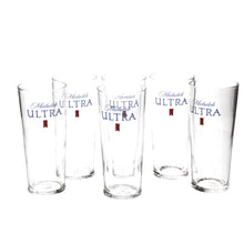 Load image into Gallery viewer, 6 x Michelob Ultra One Pint 20oz Glasses Superior Light Beer Glass Box
