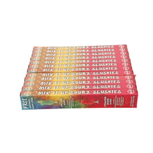 Load image into Gallery viewer, 12 X Mix it up sour slush metal rainbow straws
