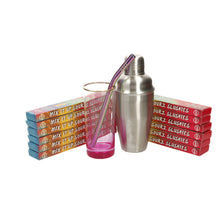 Load image into Gallery viewer, 12 X Mix it up sour slush metal rainbow straws
