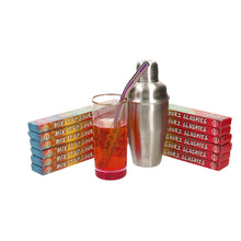 Load image into Gallery viewer, 12 X Mix it up sour slush metal rainbow straws
