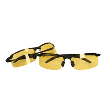 Load image into Gallery viewer, 2 x HD Night Driving Glasses Polarized Yellow Lens Anti Glare Vision Tinted Unisex
