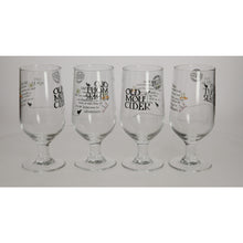 Load image into Gallery viewer, 4 x Old Mout Cider Pint Glass 20oz Brand New 100% Genuine Official CE

