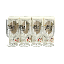 Load image into Gallery viewer, 4 x Old Mout Cider Pint Glass 20oz Brand New 100% Genuine Official CE
