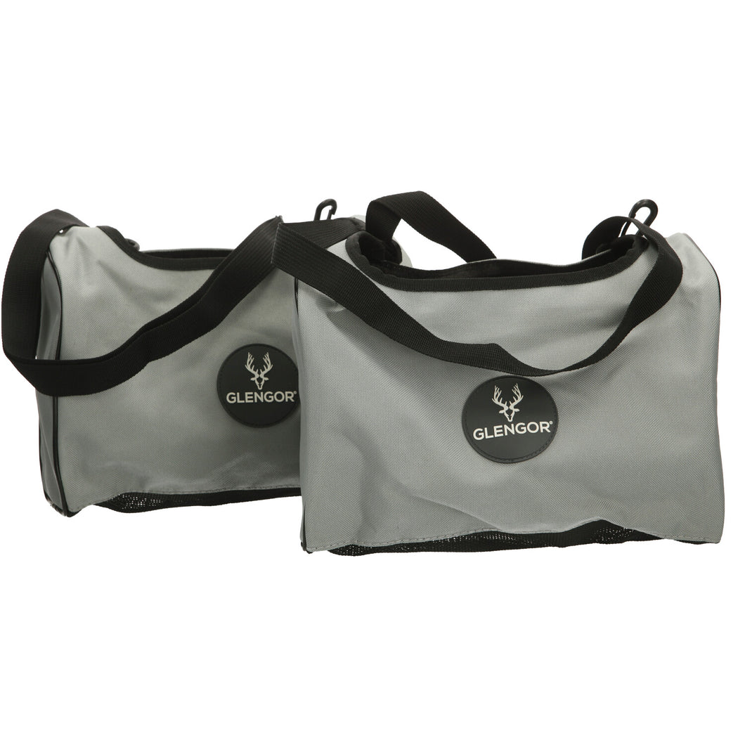 Glengor Wearable Peg Bag With Double Clips, Shoulder & Waist Strap. Durable 2 X BAG