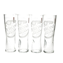 Load image into Gallery viewer, 4 Peroni Pint Signature Glasses New. Bar. Party. Collectables
