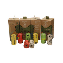 Load image into Gallery viewer, Earth Rated 480 Count Dog Waste Bags Biodegradable 4 boxes of 120 poop bags
