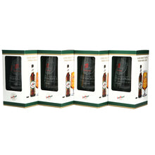 Load image into Gallery viewer, 4 x Official San Miguel Chalice Internacional  Pint Beer Glasses Nucleated 20oz
